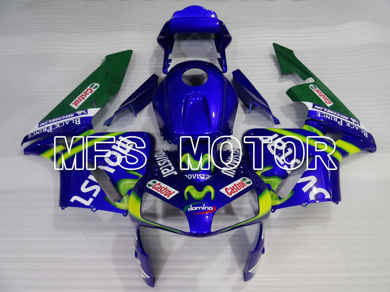 Honda CBR600RR 2003-2004 ABS Injection Fairing - Castrol - Green Blue - MFS2133