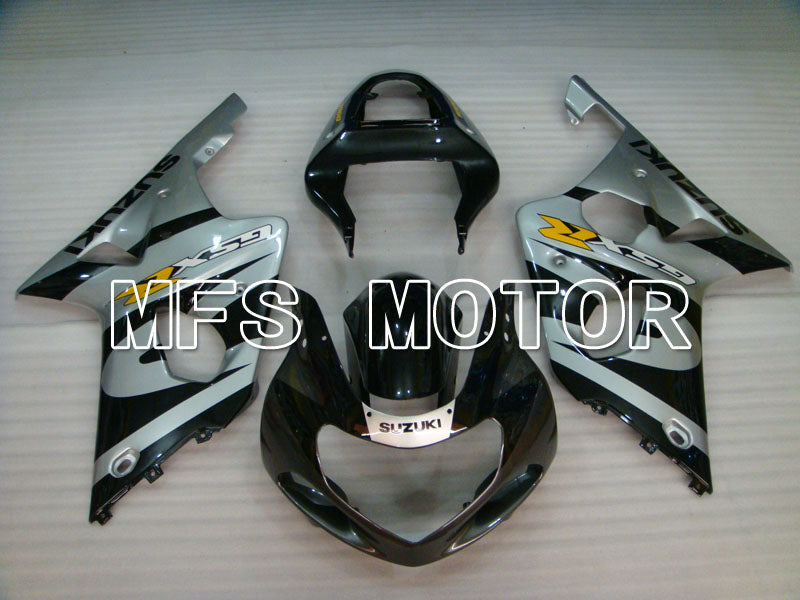 Suzuki GSXR600 2001-2003 Injection ABS Fairing - Factory Style - Black Silver - MFS2134