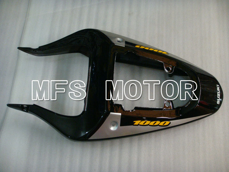 Suzuki GSXR600 2001-2003 Injection ABS Fairing - Factory Style - Black Silver - MFS2134
