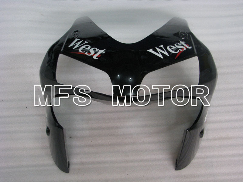 Honda CBR600RR 2003-2004 ABS Injection Fairing - West - White Black - MFS2139