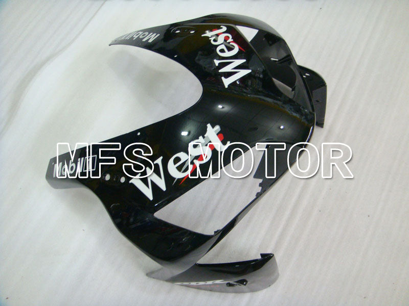 Honda CBR600RR 2003-2004 ABS Injection Fairing - West - White Black - MFS2140