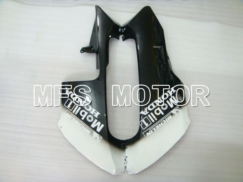 Honda CBR600RR 2003-2004 ABS Injection Fairing - West - White Black - MFS2140