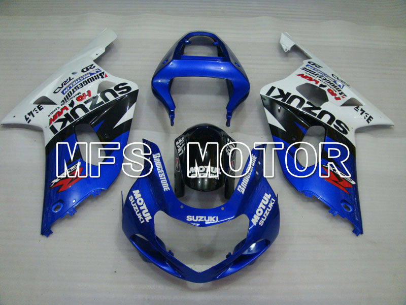 Suzuki GSXR750 2000-2003 Injection ABS Fairing - MOTUL - White Blue - MFS6972