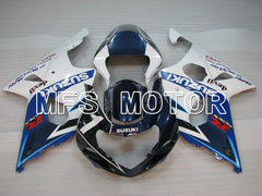 Suzuki GSXR600 2001-2003 Injection ABS Fairing - DUNLOP - White Blue - MFS2161