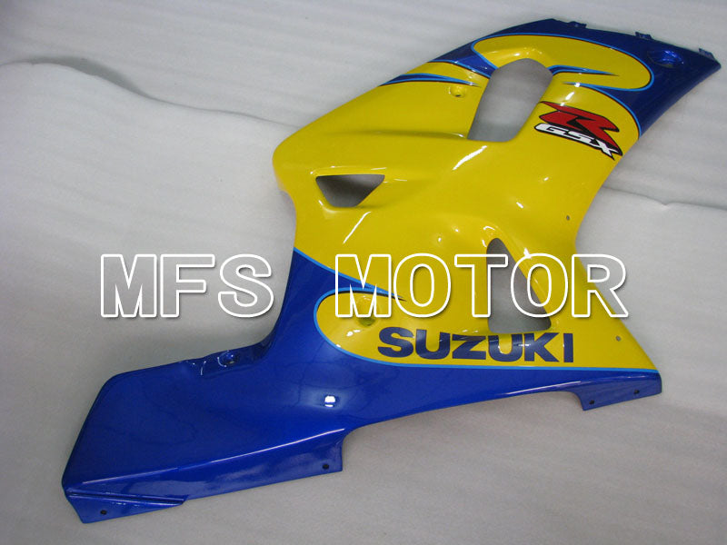 Suzuki GSXR750 2000-2003 Injection ABS Fairing - Factory Style - Yellow Blue - MFS6977