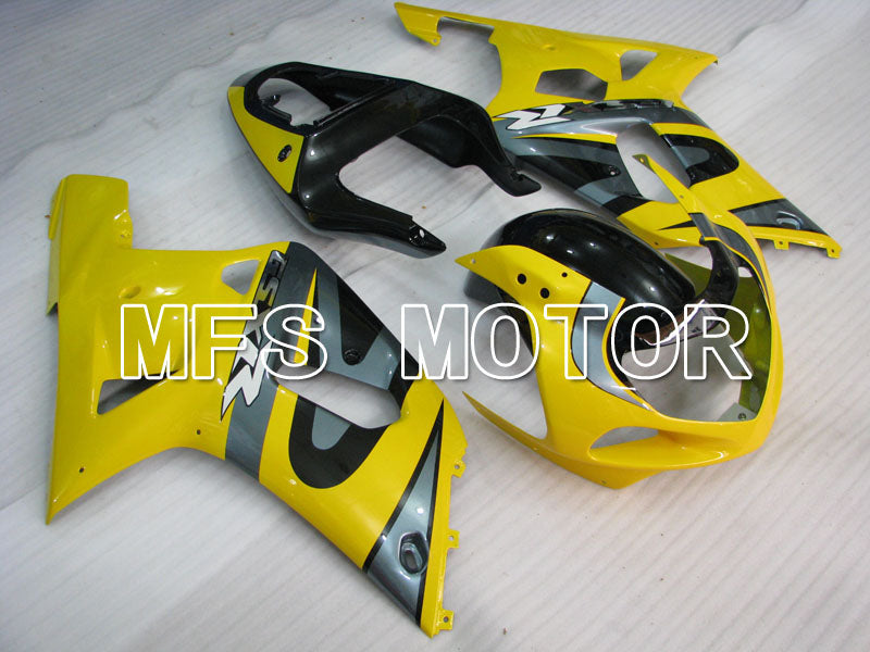 Suzuki GSXR600 2001-2003 Injection ABS Fairing - Factory Style - Black Yellow - MFS2167