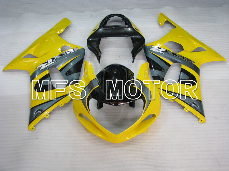 Suzuki GSXR600 2001-2003 Injection ABS Fairing - Factory Style - Black Yellow - MFS2167