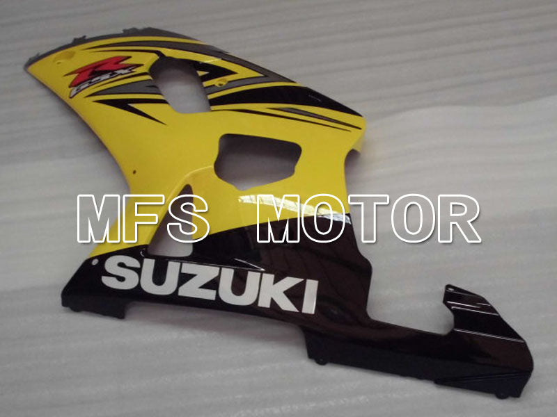 Suzuki GSXR750 2000-2003 Injection ABS Fairing - Factory Style - Black Yellow - MFS6978