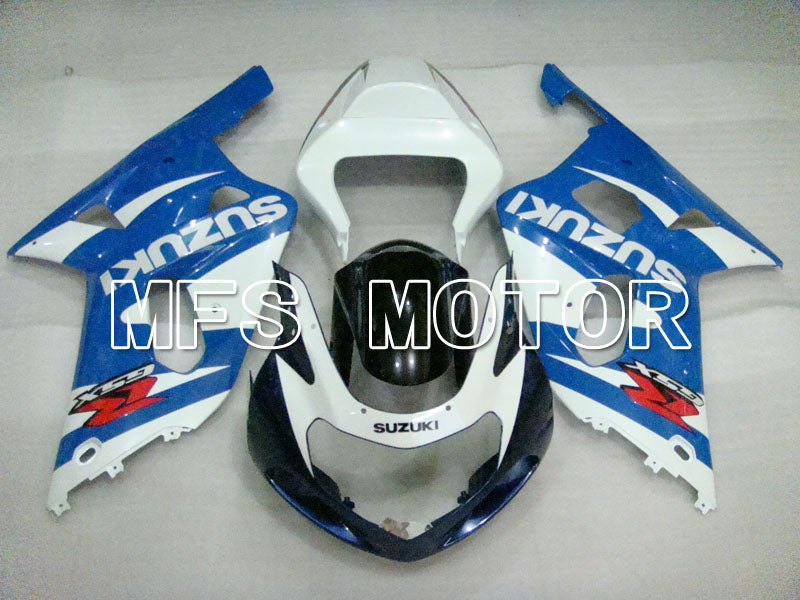 Suzuki GSXR750 2000-2003 Injection ABS Fairing - Factory Style - White Blue - MFS6980