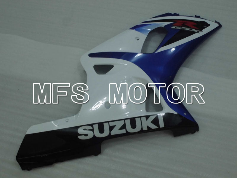 Carénage ABS injecté Suzuki GSXR750 2000-2003 - Style usine - Blanc Bleu - MFS6983