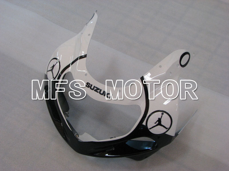 Suzuki GSXR750 2000-2003 Injection ABS Fairing - Factory Style - Black White - MFS6986