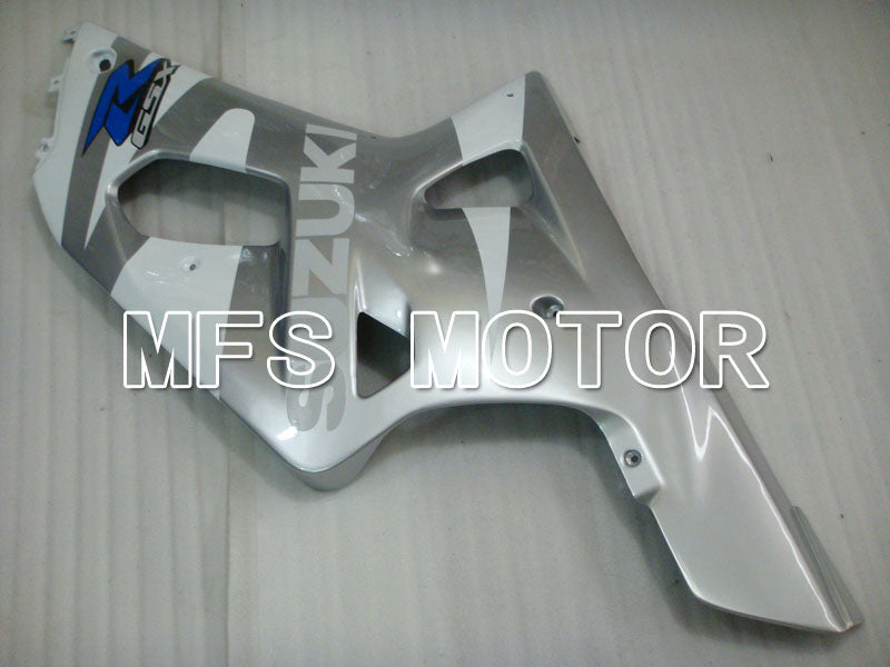 Suzuki GSXR750 2000-2003 Injection ABS Fairing - Factory Style - Black White Silver - MFS6989
