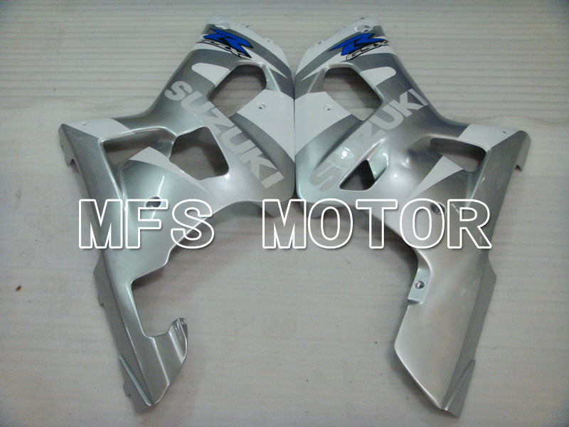Suzuki GSXR750 2000-2003 Injection ABS Fairing - Factory Style - Black White Silver - MFS6989