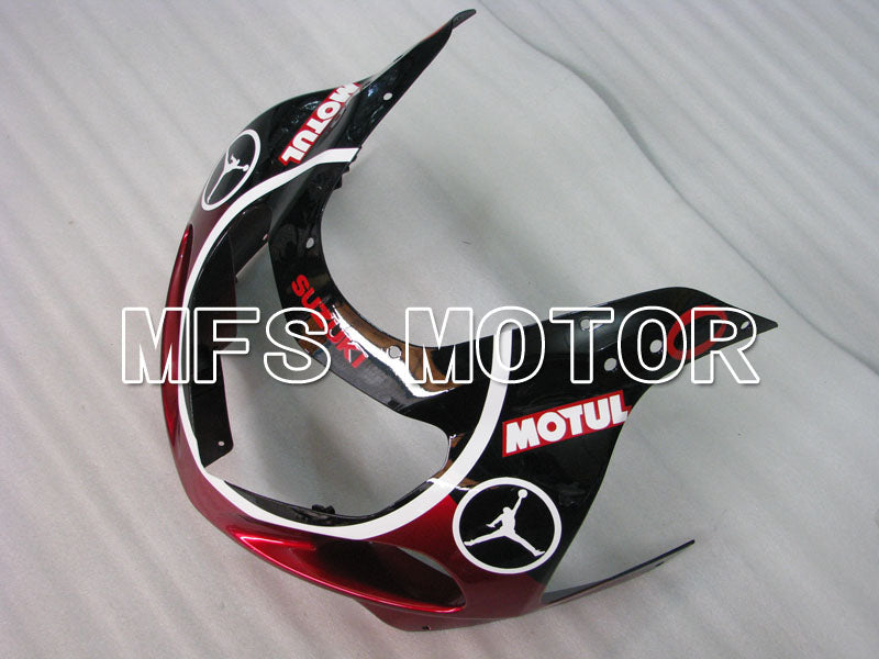 Suzuki GSXR600 2001-2003 Injection ABS Fairing - Jordan - Black Red - MFS2186