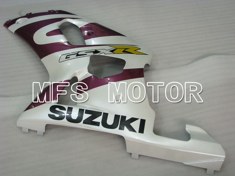 Suzuki GSXR600 2001-2003 Injection ABS Fairing - Factory Style - White Purple - MFS2193