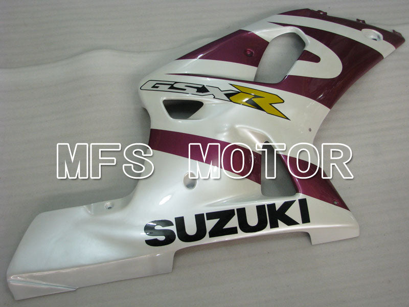 Suzuki GSXR600 2001-2003 Injection ABS Fairing - Factory Style - White Purple - MFS2193