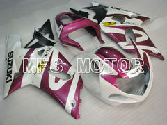 Suzuki GSXR600 2001-2003 Injection ABS Fairing - Factory Style - White Purple - MFS2193