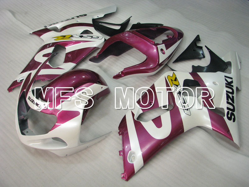 Suzuki GSXR600 2001-2003 Injection ABS Fairing - Factory Style - White Purple - MFS2193