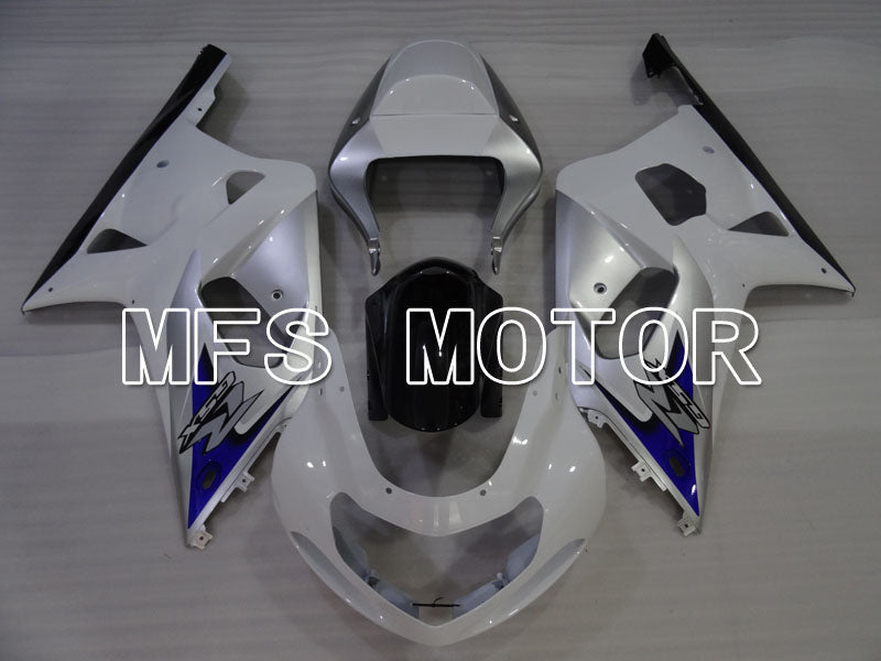 Suzuki GSXR750 2000-2003 Injection ABS Fairing - Factory Style - White Silver - MFS6994