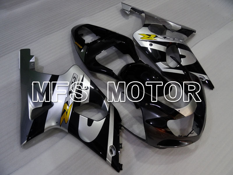 Suzuki GSXR750 2000-2003 Injection ABS Fairing - Factory Style - Black Silver - MFS6995