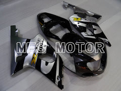 Suzuki GSXR750 2000-2003 Injection ABS Fairing - Factory Style - Black Silver - MFS6995