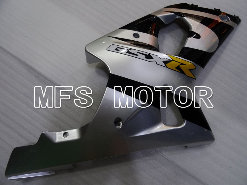 Suzuki GSXR750 2000-2003 Injection ABS Fairing - Factory Style - Black Silver - MFS6995
