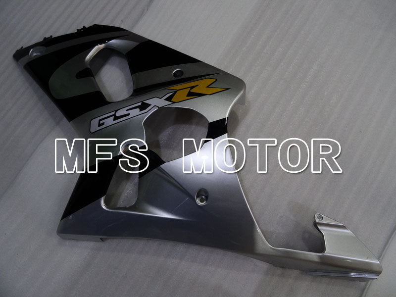 Suzuki GSXR750 2000-2003 Injection ABS Fairing - Factory Style - Black Silver - MFS6995