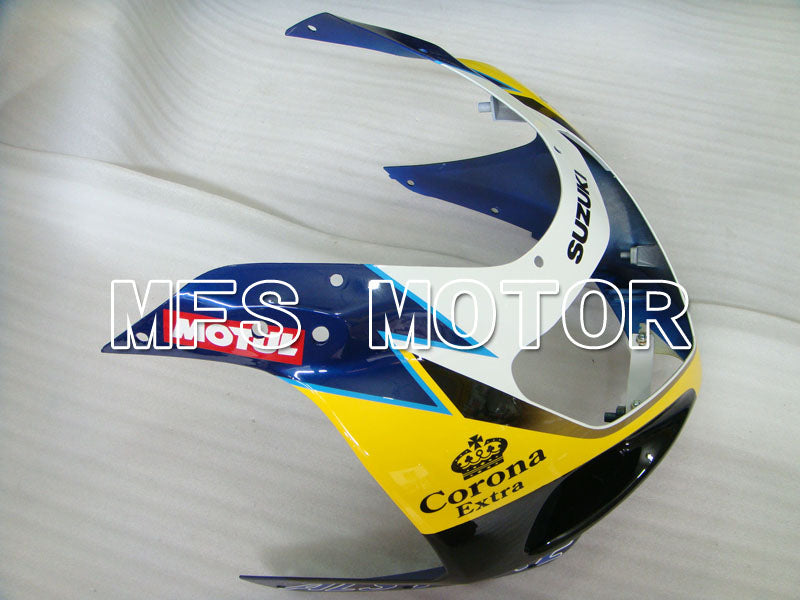 Suzuki GSXR600 2001-2003 Injection ABS Fairing - Corona - Black Yellow Blue - MFS2201