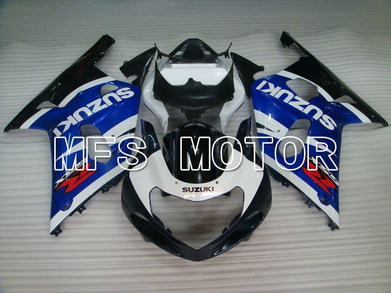 Suzuki GSXR750 2000-2003 Injection ABS Fairing - Factory Style - Black Wihte Blue - MFS7005
