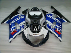 Suzuki GSXR750 2000-2003 Injection ABS Fairing - Factory Style - Black Wihte Blue - MFS7005