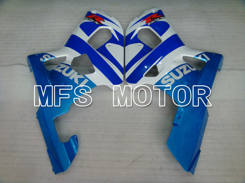 Suzuki GSXR600 2001-2003 Injection ABS Fairing - Factory Style - White Blue - MFS2210