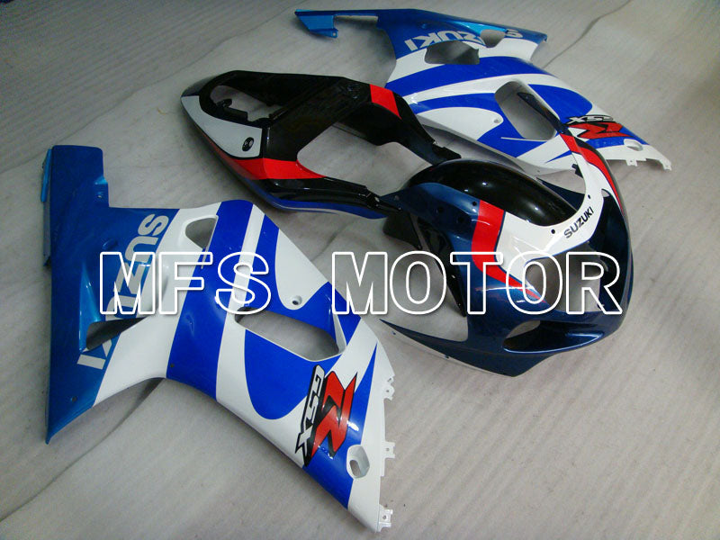 Suzuki GSXR600 2001-2003 Injection ABS Fairing - Factory Style - White Blue - MFS2210