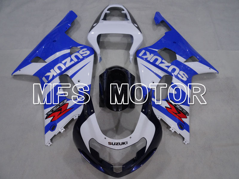 Suzuki GSXR600 2001-2003 Injection ABS Fairing - Factory Style - Black Wihte Blue - MFS2212