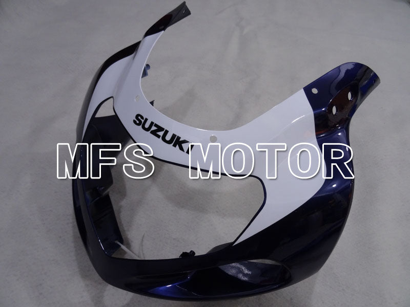 Suzuki GSXR750 2000-2003 Injection ABS Fairing - Factory Style - Black Wihte Blue - MFS7007