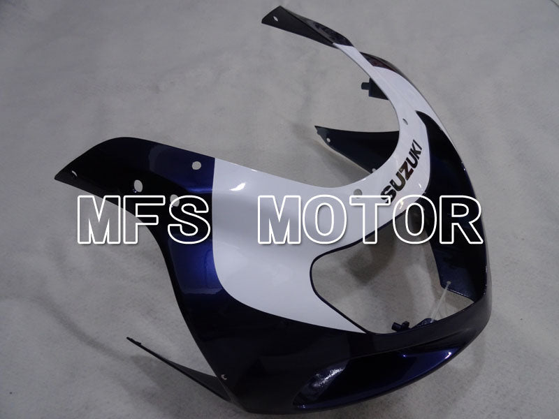 Suzuki GSXR750 2000-2003 Injection ABS Fairing - Factory Style - Black Wihte Blue - MFS7007