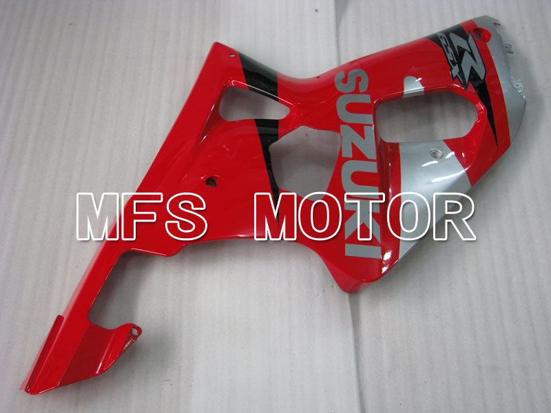 Suzuki GSXR750 2000-2003 Injection ABS Fairing - Factory Style - Black Red Silver - MFS7006