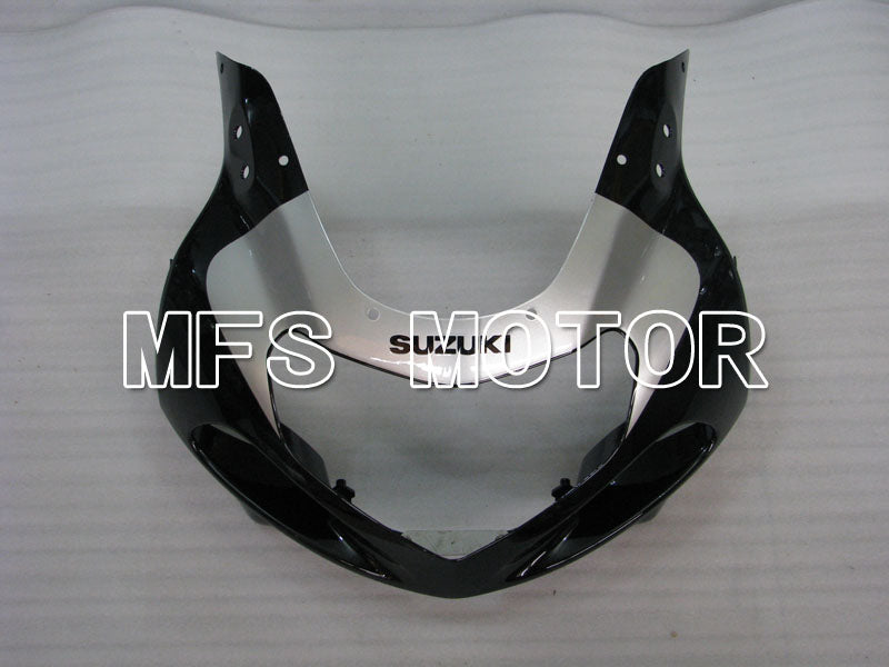 Suzuki GSXR750 2000-2003 Injection ABS Fairing - Factory Style - Black Red Silver - MFS7006