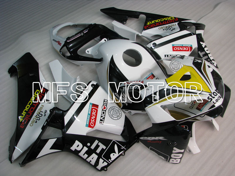 Honda CBR600RR 2005-2006 Injection ABS Fairing - HRC - White Black Yellow - MFS2215
