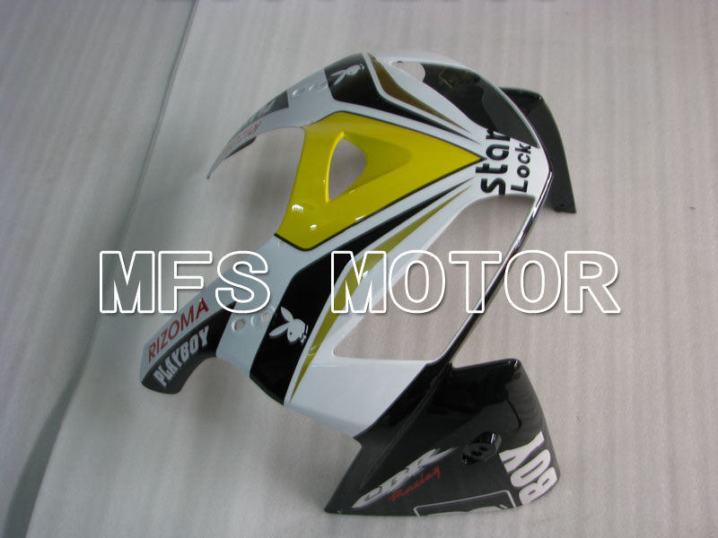 Honda CBR600RR 2005-2006 Injection ABS Fairing - HRC - White Black Yellow - MFS2215