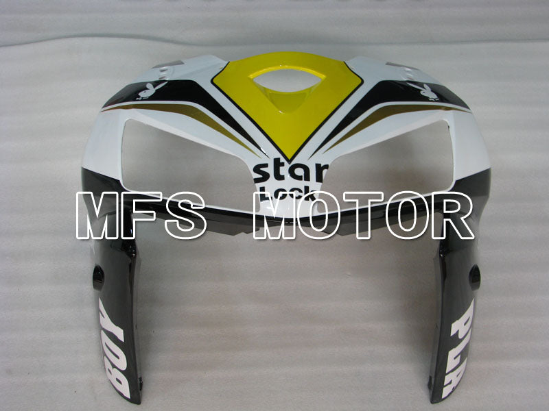 Honda CBR600RR 2005-2006 Injection ABS Fairing - HRC - White Black Yellow - MFS2215