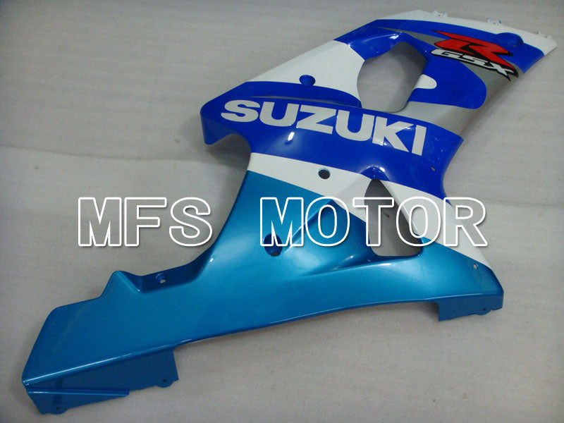 Suzuki GSXR750 2000-2003 Injection ABS Fairing - Factory Style - Black Wihte Blue - MFS7011