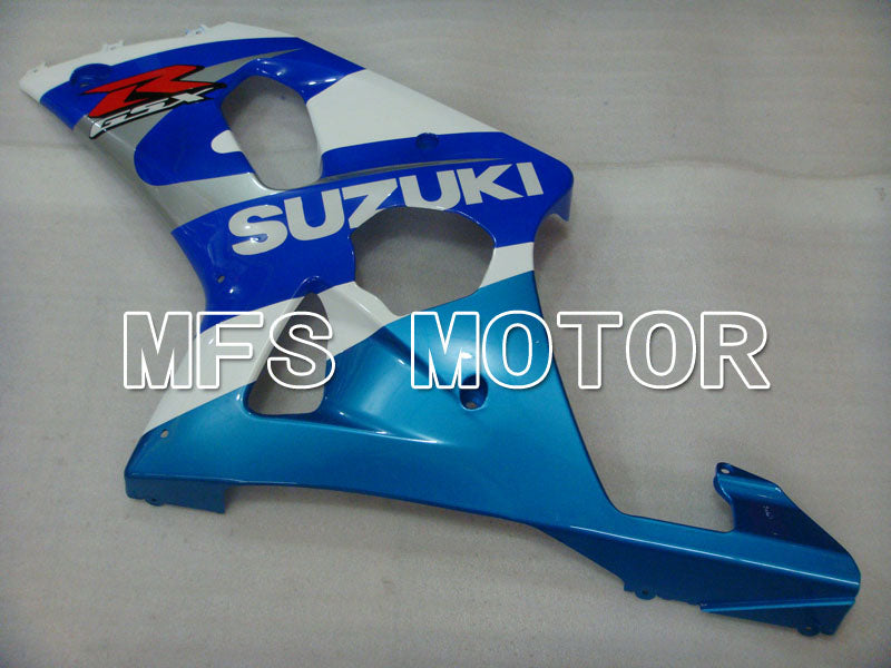 Suzuki GSXR750 2000-2003 Injection ABS Fairing - Factory Style - Black Wihte Blue - MFS7011