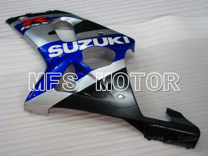 Suzuki GSXR600 2001-2003 Injection ABS Fairing - Factory Style - Black Blue Silver - MFS2219