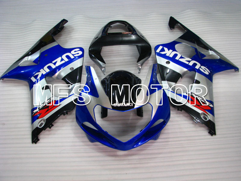 Suzuki GSXR600 2001-2003 Injection ABS Fairing - Factory Style - Black Blue Silver - MFS2219