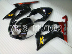 Suzuki GSXR600 2001-2003 Injection ABS Fairing - Factory Style - Black Red - MFS2224