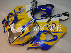 Suzuki GSXR600 GSXR750 2004-2005 Injection ABS Fairing - Corona - Blue Yellow - MFS2228