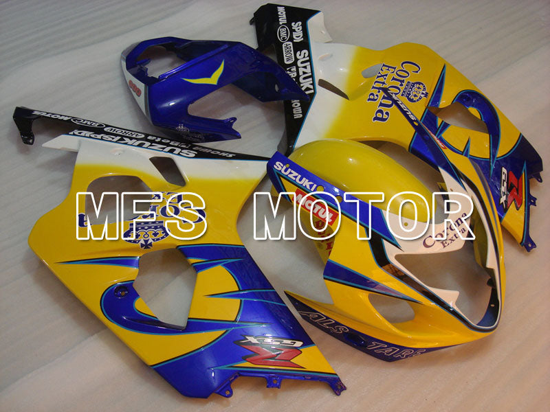 Suzuki GSXR600 GSXR750 2004-2005 Injection ABS Fairing - Corona - Blue Yellow - MFS2228