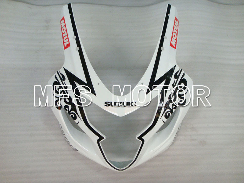 Suzuki GSXR600 GSXR750 2004-2005 Injection ABS Fairing - Corona - Black White - MFS2229