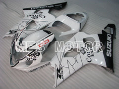 Suzuki GSXR600 GSXR750 2004-2005 Injection ABS Fairing - Corona - Black White - MFS2229