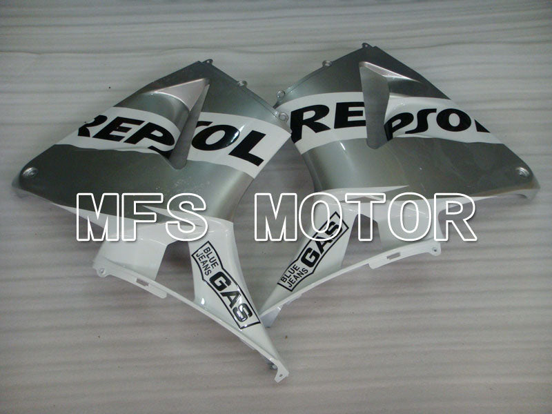 Honda CBR600RR 2005-2006 Injection ABS Fairing - Repsol - White - MFS2233